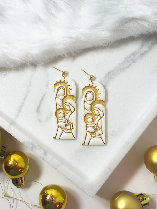 HOLIDAY: NATIVITY EARRING