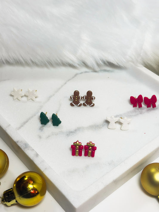 HOLIDAY: FESTIVE STUD EARRINGS